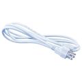 OMNIHIL (8FT) AC Power Cord for GVX-12P Powered 12 Loudspeaker - White