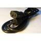 Power Cord Cable For Sylvania SDVD8727 SDVD8706RB Dual Screen Two DVD Player Power Payless