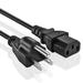 OMNIHIL (8FT) AC Power Cord for QSC GX7 Power Amplifier 1000W