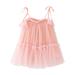 Candy Cane Dress Lavender Dress Baby Toddler Girls Sleeveless Dot Prints Tulle Princess Dress Dance Party Dresses Clothes