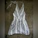 American Eagle Outfitters Dresses | American Eagle Halter Beach Dress | Color: Blue/White | Size: S
