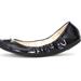 Coach Shoes | Authentic Coach Black Patent Leather Ballerinas Shoes Size 7b | Color: Black | Size: 7