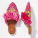 Anthropologie Shoes | Anthropologie De Siena Mouna Flats Size 38 | Color: Pink | Size: 38
