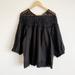 Levi's Tops | Levi's Nwot Women's Cotton Top Lace Details, Black, Size Xl | Color: Black | Size: Xl