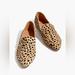 Madewell Shoes | Madewell - Frances Dotted Calf Hair Flats - Size 6.5 | Color: Black/Tan | Size: 6.5