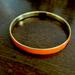 J. Crew Jewelry | J Crew Bangle Bracelet | Color: Gold/Orange | Size: Os