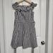 Kate Spade Dresses | Kate Spade New York Black And White Candy Stripe Off-The-Shoulder Dress Size 6 | Color: Black/White | Size: 6