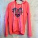 American Eagle Outfitters Tops | American Eagle Outfitters Salmon-Colored Hooded Sweatshirt, Size Adult Medium. | Color: Blue/Orange/Pink/Purple/Red | Size: M