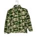 Columbia Shirts & Tops | Columbia Sweater Kids 10/12 Fleece Camo Green Pullover Zip Front Youth C | Color: Green | Size: 12b