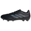 adidas Unisex Copa Pure II League Firm Ground Boots Sneaker, Core Black/Carbon/Grey One, 42 EU