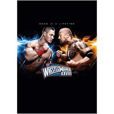WWE John Cena The Rock Once in a Lfetime Flames Graphic Poster – ungerahmt A3 Image