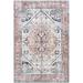 White 60 x 36 x 0.25 in Area Rug - Lauren Liess x Rugs USA Larkspur Persian Fringed Machine Washable Area Rug | 60 H x 36 W x 0.25 D in | Wayfair