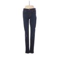 Hudson Jeans Jeggings - Low Rise Skinny Leg Denim: Blue Bottoms - Women's Size 25 - Dark Wash