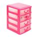 Banghong Ornament Storage Box Desk Storage Organizer Storage Boxes with Lids Ornament Organizer Storage Box Small Storage Box Durable Plastic Mini Desktop Drawer Sundries Case Small Objects