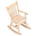 1pcs Doll House Wooden Chairs 1:12 Christmas Dollhouse Model Chairs Mini Dollhouse Wooden Rocking Chairs for Dollhouse Accessories Furniture Decoration[Wooden]