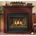 Empire EMBF11SC Standard Cabinet Mantel with Base Cherry