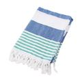 Home Deals Meitianfacai Turkish Beach Towel Cotton Quick Dry Sand Free Beach Towels for Adults - Sandproof Turkish Towels for Beach Pool Bath Yoga Blanket (39 x 71) Large Beach Towels Oversized (Blue)