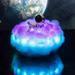 LED Colorful Cloud Astronaut Light LED Galaxy Cloud Light 3D Rainbow Effect Colorful Night Light with Remote Control Children 12 Color Fairy Lights Gift for Birthday C-Double Color F120769