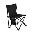 Portable Camping Chair Folding Chair for Heavy People Backrest Chair Fishing Chair Collapsible Chair for Park Lawn Garden Sports Concert Black Large