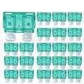 100pcs Car Fuse Blade-type Automotive Fuse 30a Automotive Part Replacement Fuse