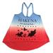 Disney Tops | Disney Hakuna Matata Tank Top Tank Sleeveless Blue, White And Red Size Xs | Color: Blue/Red | Size: Xs