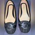 Michael Kors Shoes | Cute Michael Kors Fulton Flats. Black With Silver Sparkles. Women’s Size 8.5 | Color: Black | Size: 8.5