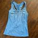 Lululemon Athletica Tops | Lululemon Athletica Blue Racerback Tank Top 6 | Color: Blue/Gray | Size: 6