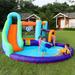 EASYWAY 14' x 7.3' Bounce House w/ Water Slide & Pool | 88 H x 169 W x 157 D in | Wayfair FXINC-A0013