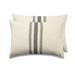 Rosecliff Heights Banna Cotton Blend Lumbar Rectangular Pillow Cover Cotton Blend in Black | 14 H x 20 W x 0.25 D in | Wayfair