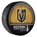 Vegas Golden Knights Unsigned Inglasco 2023 Western Conference Champions Hockey Puck