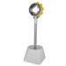 Hands Free Hair Dryer Stand Hair Dryer Stand Professional Stainless Steel ABS Angle Adjustable Blow Dryer Holder for Pet Grooming Home Salon[yellow]