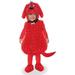 Clifford The Big Red Dog Plush Belly Babies Toddler Costume | X-Large (4-6)