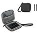 Hard Carrying Case Compatible for Samsung T7/ T7 Touch Portable SSD with 2 Cable Ties Shockproof Travel Organizer for T7/ T7 Touch 500GB 1TB 2TB USB 3.2 External Solid State Drives -Black