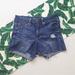 American Eagle Outfitters Shorts | American Eagle- Aeo Lightly Distressed Hi-Rise Shortie | Color: Blue | Size: 8