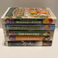Disney Media | Bundle Of 5 Disney Vhs Tapes - Pooh, Fun And Fancy Free, Caballeros, Legends | Color: Green/Purple | Size: Os