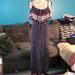 American Eagle Outfitters Dresses | American Eagle Open Back Maxi Dress, Large | Color: Blue/Purple | Size: L