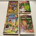 Disney Media | Bundle Of 4 Disney Vhs Tapes - Bambi, Robin Hood, Pete’s Dragon, The Jungle Book | Color: Gold/Green | Size: Os