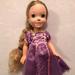 Disney Toys | Disney’s Tangled Doll Rapunzel Limited Princess Girl Purple Dress Toy Like New | Color: Gold/Purple | Size: Os