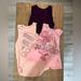 Adidas Tops | 3 Small Workout Tops: Adidas And Lululemon | Color: Pink/Purple/Tan | Size: 4