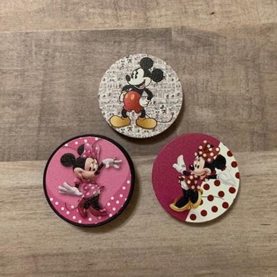 Disney Cell Phones & Accessories | 3pk Minnie Mouse Expanding Phone Mount Grip Holder For Cellphone Or Tablet | Color: Pink | Size: Os