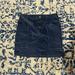 Urban Outfitters Skirts | Bdg Urban Outfitters Velvet Mini Skirt | Color: Blue/Gray | Size: Xs