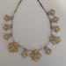 Anthropologie Jewelry | Anthropologie Flower & Bee Necklace | Color: Gold | Size: Os