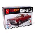 AMT AMT1388/12 1/25 1967er Chevrolet Chevelle SS396 Modellbausatz, Mehrfarbig