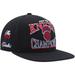 Men's Mitchell & Ness Black New York Knicks Hardwood Classics SOUL Champions Era Diamond Snapback Hat