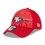 Men's New Era Scarlet San Francisco 49ers 2023 NFL Training Camp 39THIRTY Flex Fit Hat