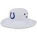 Men's New Era White Indianapolis Colts 2023 NFL Training Camp Panama Bucket Hat