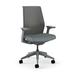 HON Cipher Office Chair Upholstered/Plastic/Fabric in Gray | 43.13 H x 27.5 W x 26.75 D in | Wayfair HCFRT.STC.H.S.IC.APX25.TC00.AL.ST.SB.S
