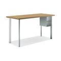 HON Coze Table Desk w/ U-Storage Wood/Metal in Brown | 29 H x 54 W x 24 D in | Wayfair HLCRPL5424WFH-US.LNR1NR.PR6