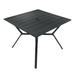 Saint Birch Square 35.4" L x 35.4" W Outdoor Dining Table Metal in Black | 28.3 H x 35.4 W x 35.4 D in | Wayfair SBBDT2023BK