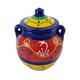 Spanish Kitchen Storage Jar for Sugar or Salt 16 cm X 15 cm New Traditional Spanish Handmade Ceramic Pottery